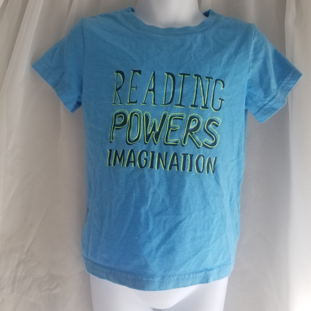 Blue tee